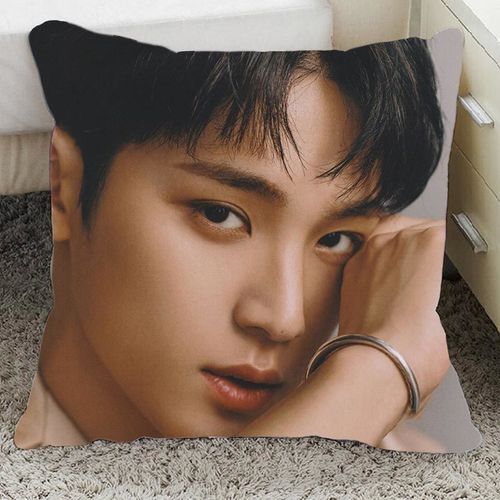 seventeen金珉奎抱枕双面写真海报墙贴周边宿舍装饰靠背靠垫拆洗