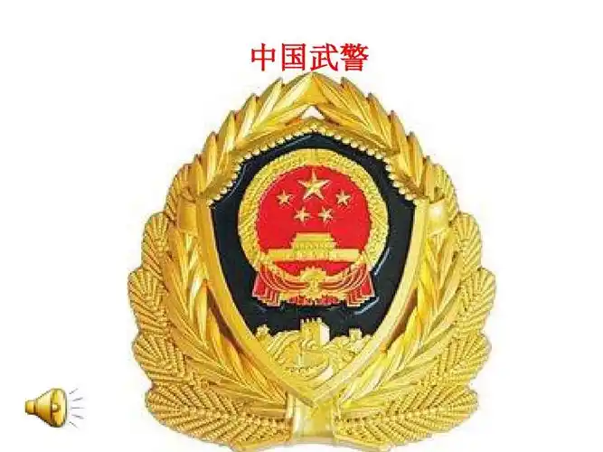中国武警ppt