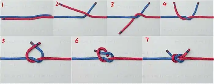 如何打一个平结