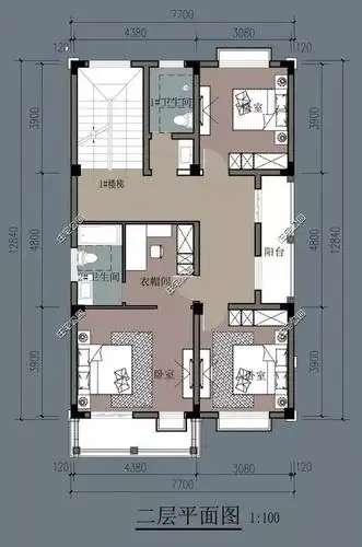 农村建房宅基地太小?这8套占地百平小户型,便宜好看随便挑