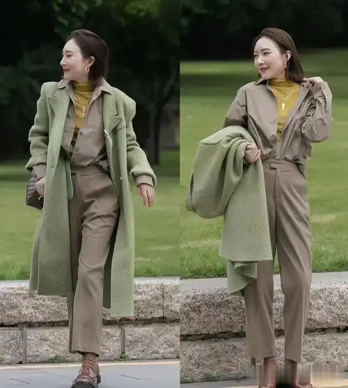 春天穿对了颜色更美!40岁女人试试绿,紫,蓝色,温柔减龄