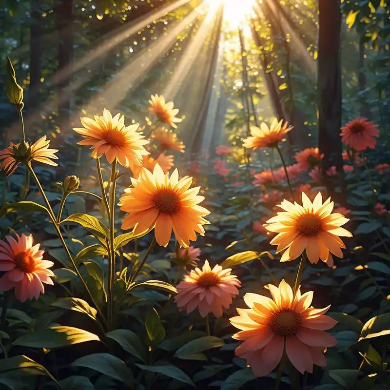 招好运微信头像94阳光花海送好运