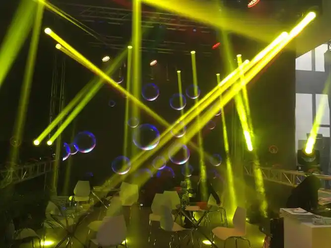 source 专业舞台灯光18*10w 4 in 1标准杆派对灯光,带酒吧ktv效果照明