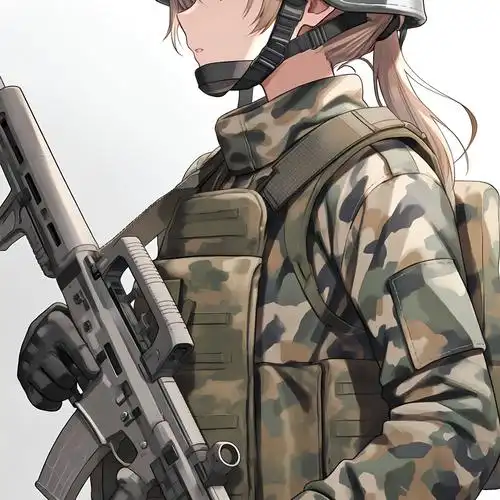女兵头像