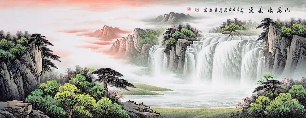 挂在墙上的装饰画 优雅的改变从一幅画开始