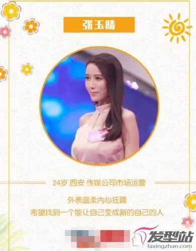 非诚勿扰张玉晴个人资料微博美女模特自称表温柔内心狂躁