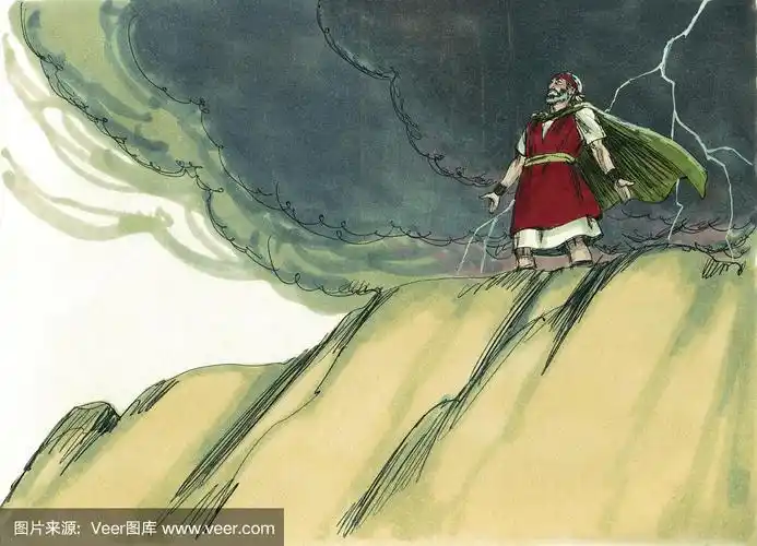 摩西和西奈山