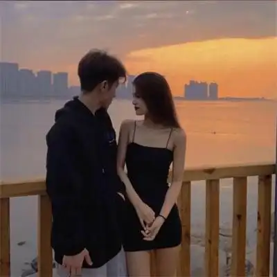 高清双人的最幸福浪漫情侣头像情侣真人个性微信情侣头像图片