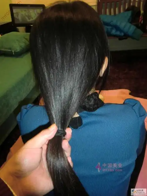 平面新人的黑直长发-吴小弟35#(9) 玩发_中国长发