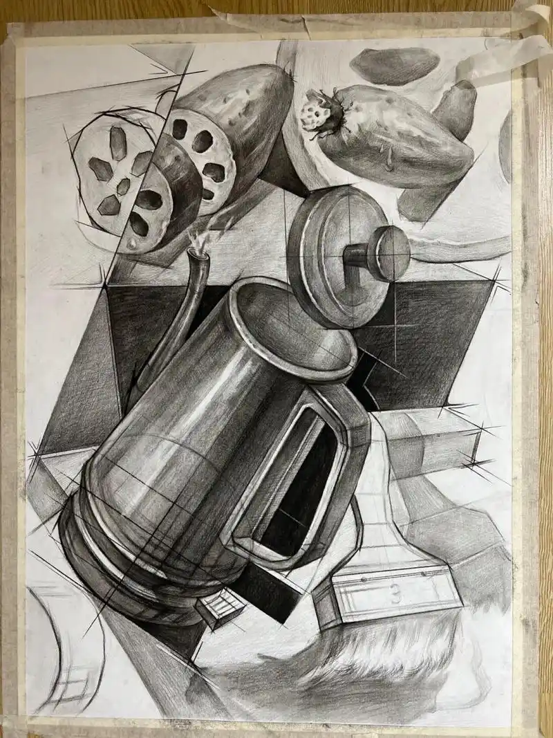 川美考研设计素描表达方式(一) 川美最新一年考研题目调整(具象写实为