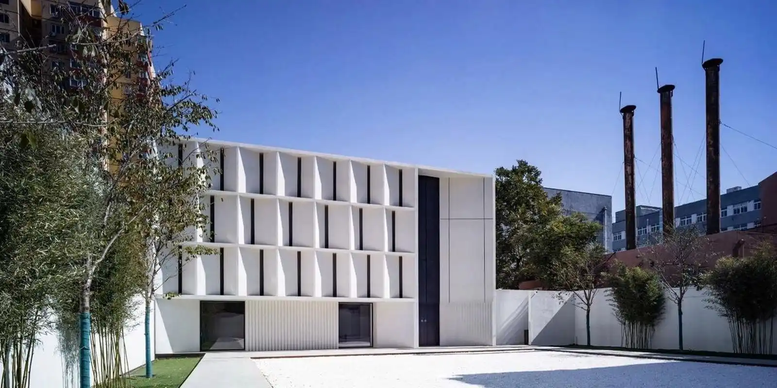 笙白艺术空间 | 日常建造 笙白艺术空间的场地最初为北京东四环附近的