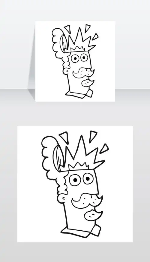 手绘黑白卡通人物爆头素材简介我图网提供手绘黑白卡通人物爆头下载