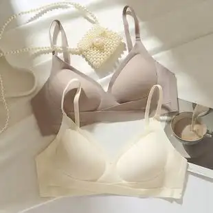 无痕内衣夏季薄款女小胸聚拢无钢圈收副乳防下垂美背大胸显小胸罩