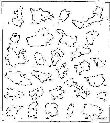 附中国的地形,气候,农业区划地图,学霸们都收藏了