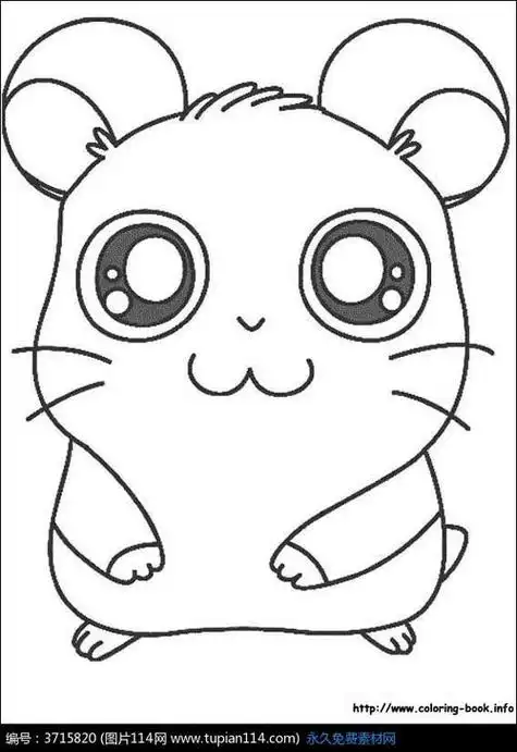 可爱呆萌简笔画可爱卡通