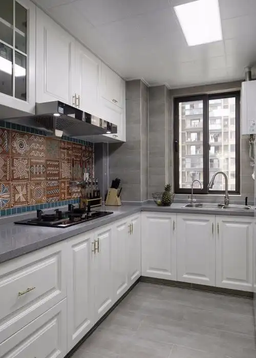 119平米欧式风格厨房墙面装修效果图