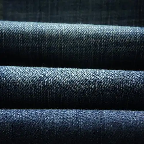 蓝色水洗中腰破洞牛仔裤男直筒微弹力修身复古男士长裤 怀旧蓝色 34