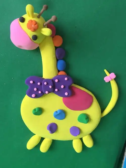 美到惊艳——春草幼儿园师生太空泥手工作品95