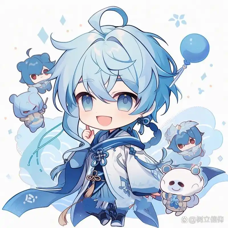 原神头像 | q版·重云 小姨子,我不想再吃雪馒头了.