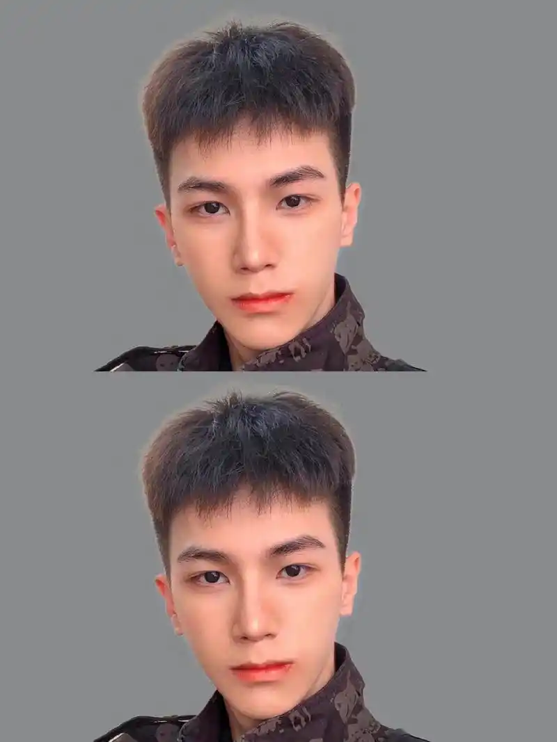 全网最流行男生发型短碎发,适合任何脸型长度6cm,这款发型基 - 抖音