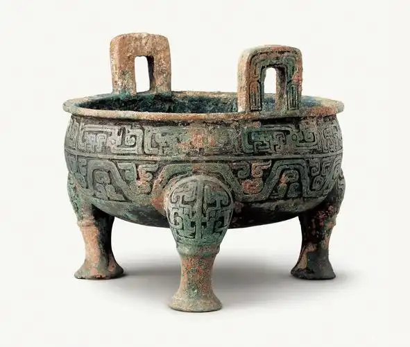 环带纹铜鼎