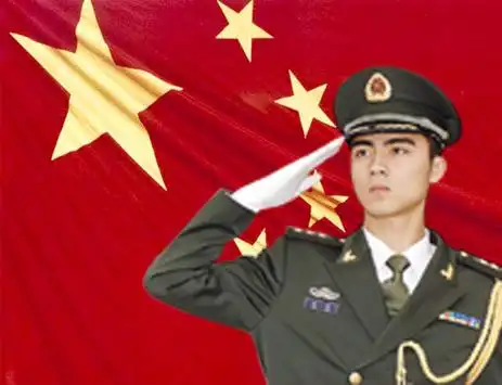 求一张军人在五星红旗下敬礼的图片当头像.推荐我比较喜欢的两张吧!
