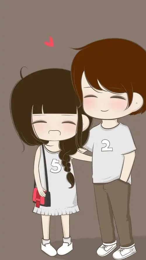 暖心浪漫主题情侣手机壁纸