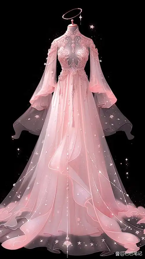 粉色公主裙