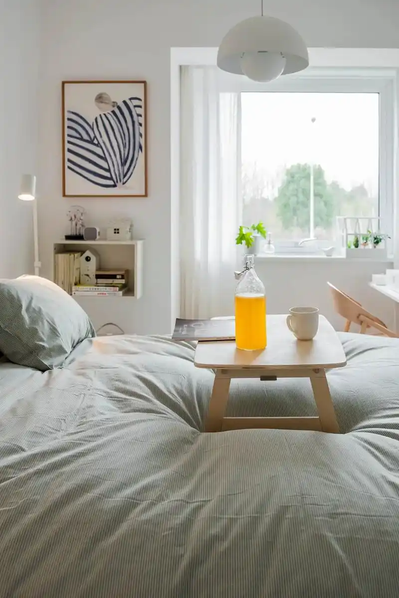 春日卧室布置分享|简单几步就能焕然一新.一年四季最爱春天,春 - 抖音