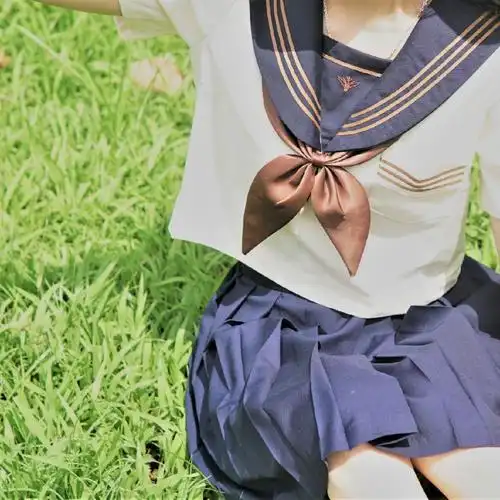 水手服女茶羽中原创jk制服裙日系长袖春秋女水手服学院风套装班服校服