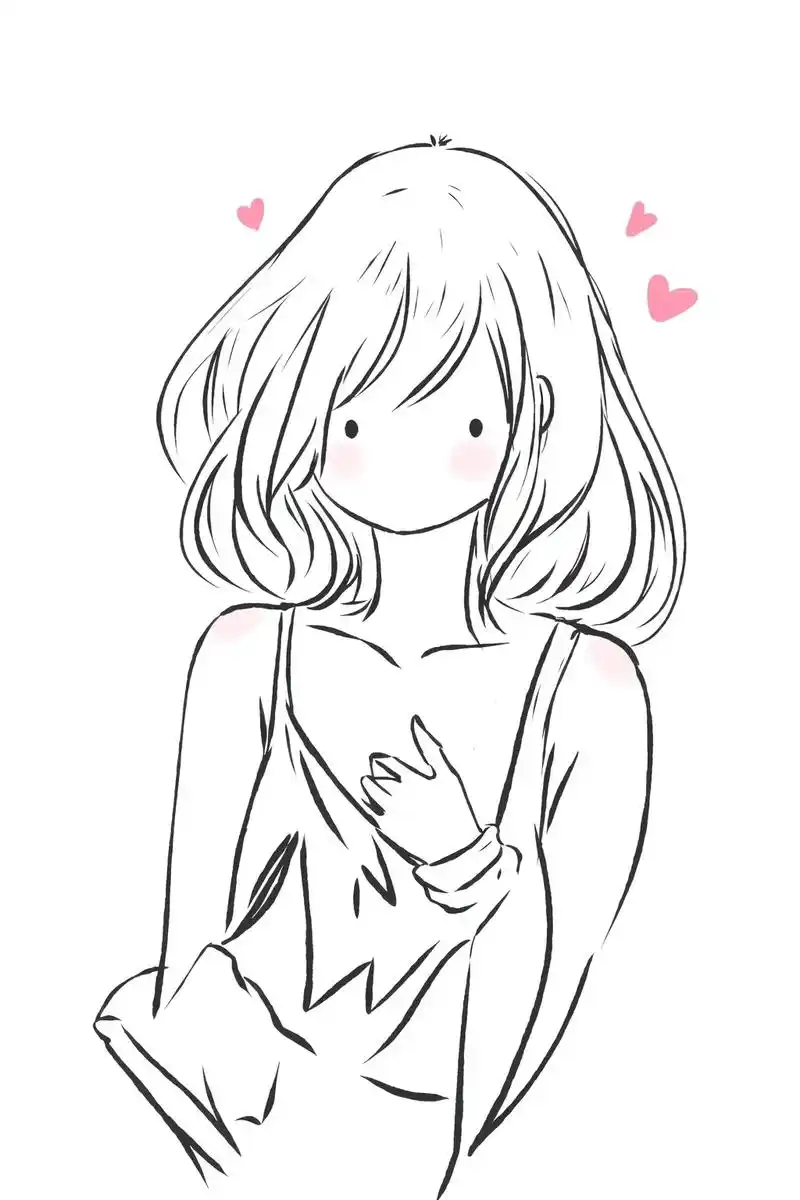 图文来了 #动漫 #画画 #二次元 #简笔画 - 抖音