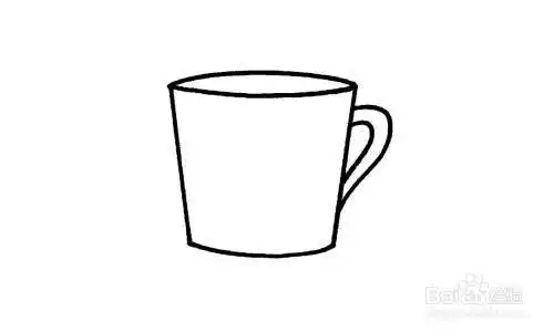 水怎么画简笔画在水杯里的水