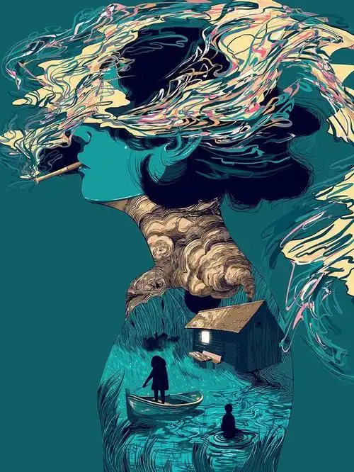 创意插画设计欣赏总有你想不到的