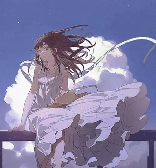 有没有这种有点磨砂质感小众不要真人有人物形象但不要很突出的头像