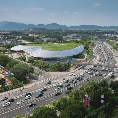 北京新地标"中关村国际创新中心",形如三叶草