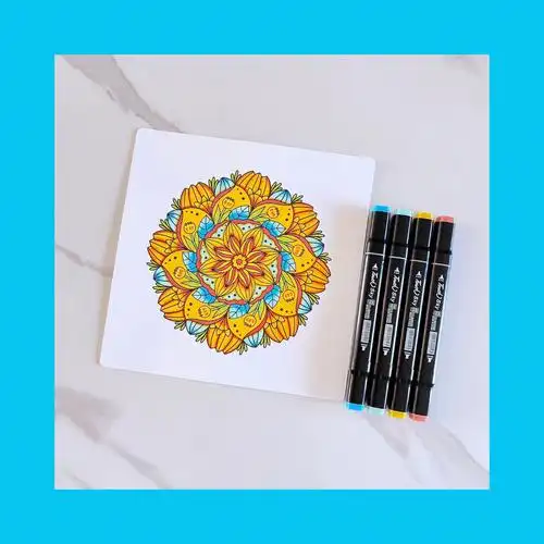 试试马克笔渐变效果