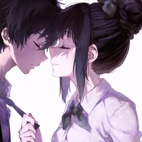 cp头像一个爱胡思乱想的女孩和一个不爱表达的男孩注定错过6767