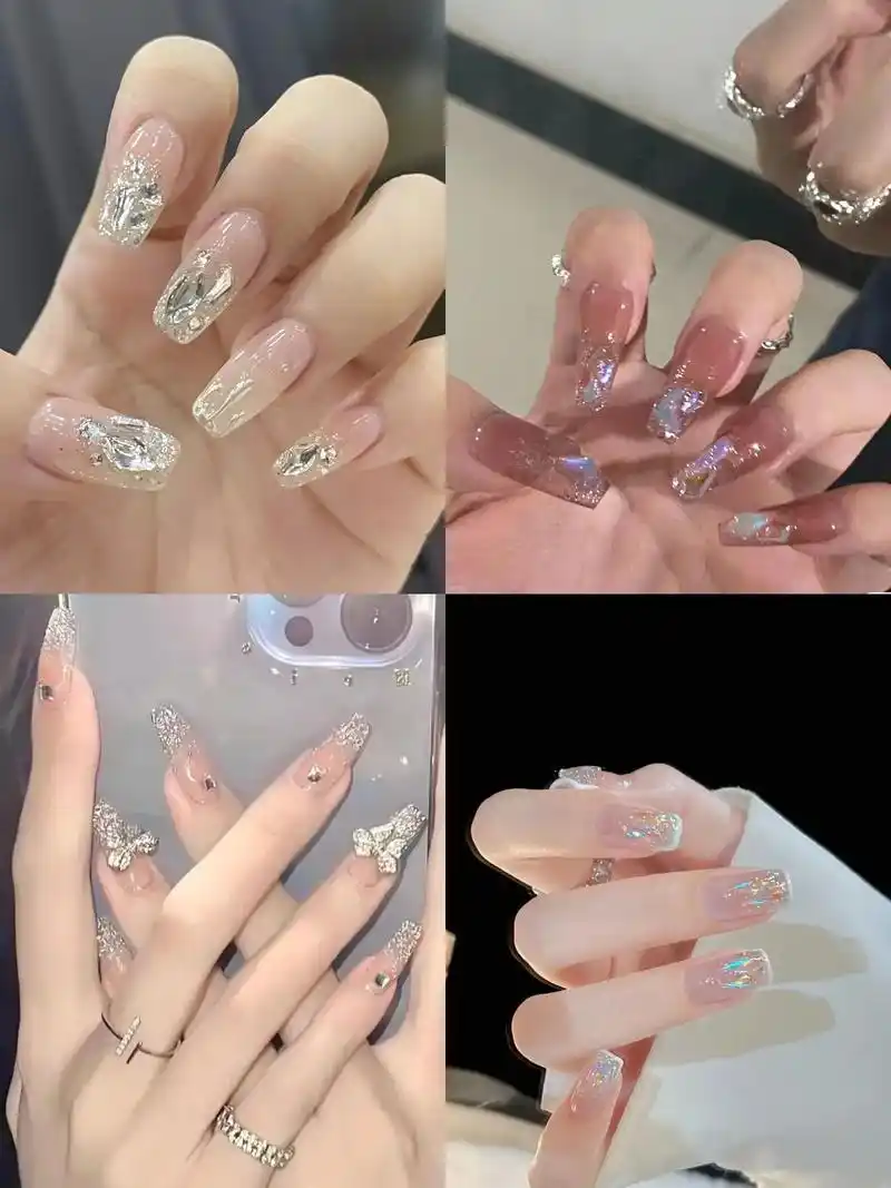 一定要做一次这种爆闪的美甲啊啊啊啊 特别好看!#美甲要过年# - 抖音