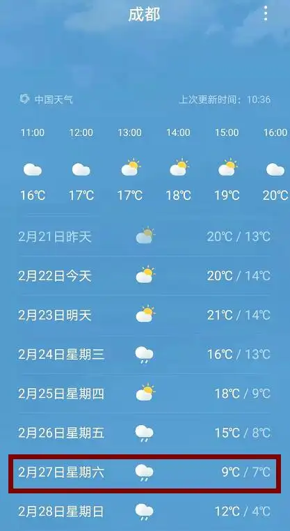 据中央气象台2月21日预报:从本周开始,一股冷空气将南下影响江南及其