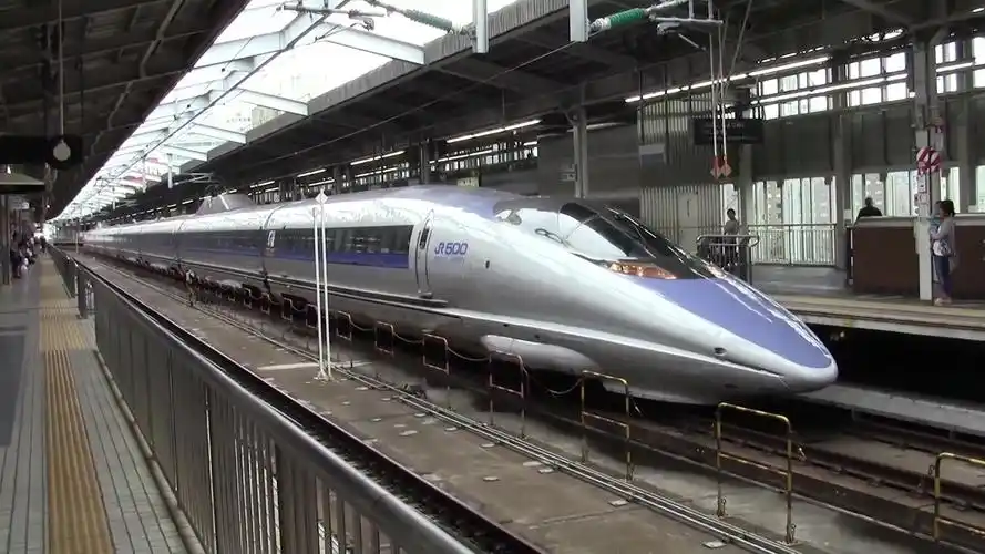 【新干线】500系新干线发车 !新大阪站 v2编组