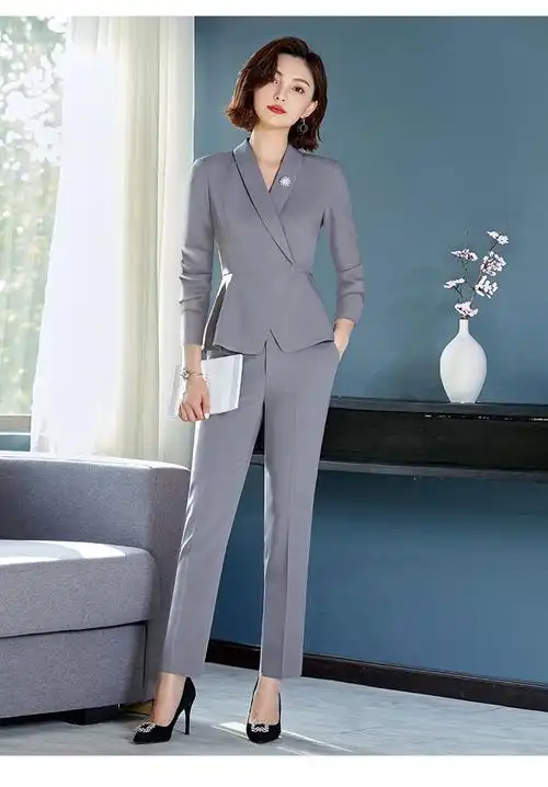 芭妃娅职业装女装套时尚名媛气质女神范美容院酒店经理工作服套裙正装