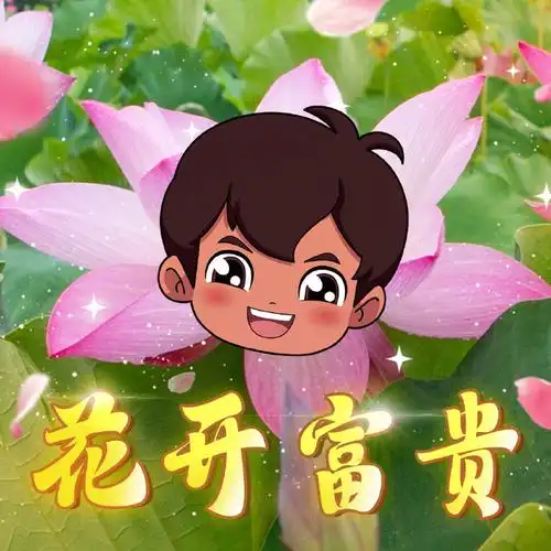 一组花开富贵#头像#分享给大家~欢迎转发到你的"相亲相爱一家人"的