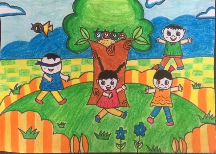 【八一幼儿园教师绘画作品展 】第五期⑵:人物场景画《游戏中的我》之