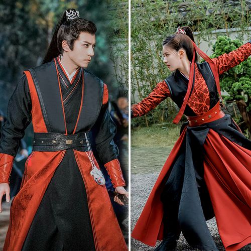 影视古装新款赵露思徐开骋同款情侣汉服武侠风侠客侠女春夏演出服