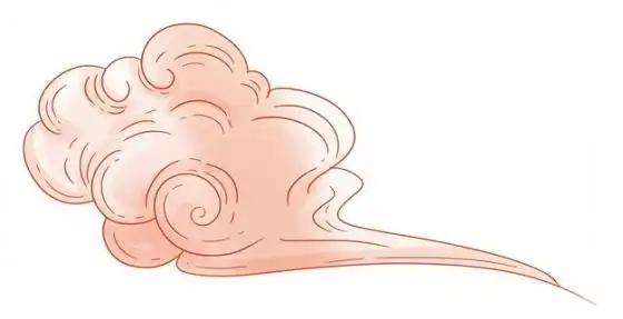 手绘风格彩云祥云图案366750png图片免抠素材