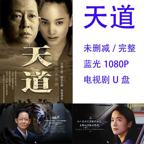 电视剧天道24集全u盘无/未删减 王志文 32g优盘 蓝光1080p 珍藏版