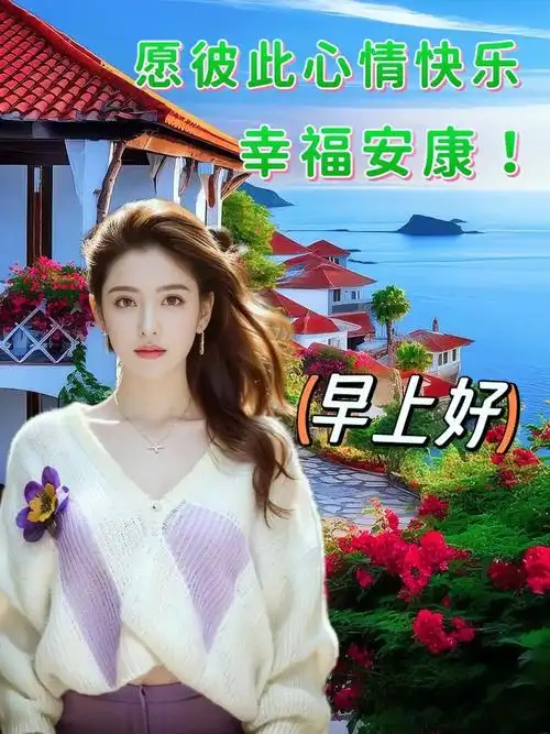 漂亮温馨的早上好问候祝福图片精选微信最新的早上好祝福表情祝福