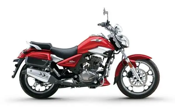 豪爵250巡航太子摩托车