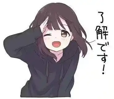 想知道这个表情包上的日文是什么意思