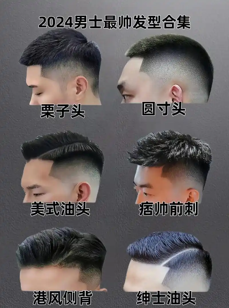 2024年男士最酷最时尚的发型! 哥哥们,你们期待已久的2 - 抖音